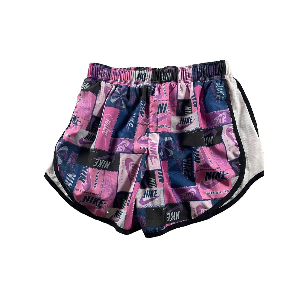 Nike Dri-Fit Women's Tempo Running Shorts Pink And Purple Size S - Picture 10 of 10